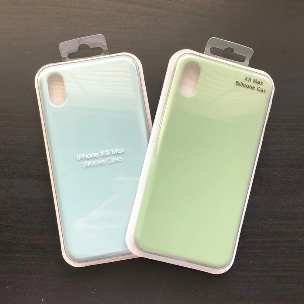 NEW iPhone Xs Max silicone case - Set of 2